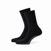 Naadloze Antislip Sokken Dames - 92% Katoen - 36-40 - Zwart