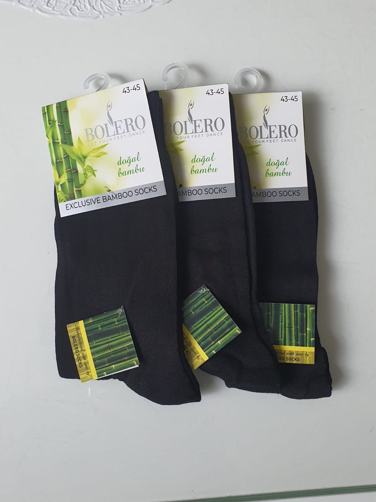 Bolero bamboe sokken (heren)